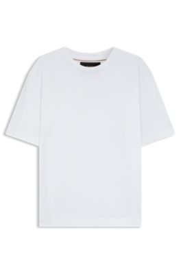 Camiseta BOSS x ASTON MARTIN con logo grabado, Blanco