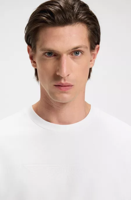 BOSS x ASTON MARTIN T-shirt with embossed logo