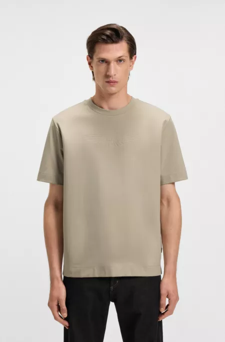 BOSS x ASTON MARTIN T-shirt with embossed logo