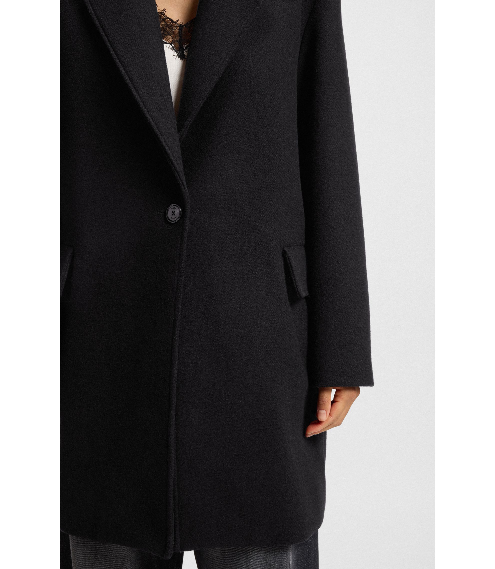 Blazer Manteau Hello Dol Sessun Sessùn Hello Doll Wool Coat Navy