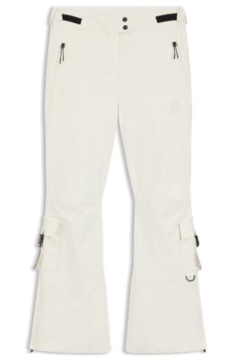 Pantalones BOSS Esqu&iacute; con acabado repelente al agua, Blanco