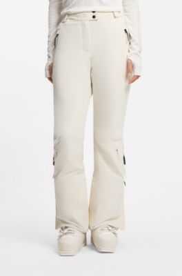 BOSS Ski trousers with water-repellent finish, White