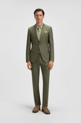 Polo regular fit de algod&oacute;n y seda, Cal