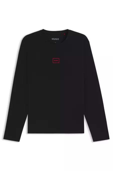 Logo-print underwear T-shirt in stretch cotton