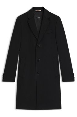Wool-cashmere coat in a slim fit