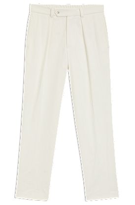 BECKHAM x BOSS trousers in stretch cotton