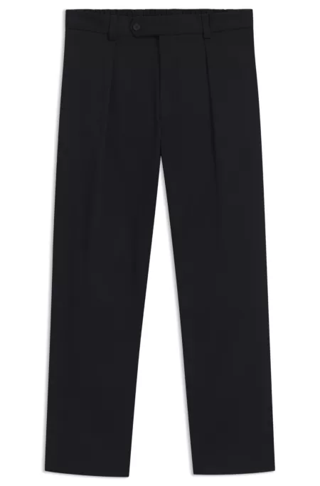 BECKHAM x BOSS trousers in stretch cotton