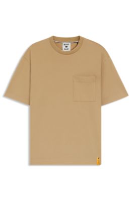 Camiseta BOSS&nbsp;x&nbsp;Steiff de algod&oacute;n para todos los g&eacute;neros, Beige