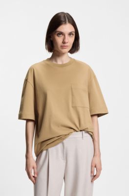 Camiseta BOSS&nbsp;x&nbsp;Steiff de algod&oacute;n para todos los g&eacute;neros, Beige