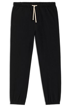 BECKHAM x BOSS relaxed tracksuit bottoms in cotton terry