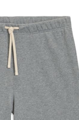 BECKHAM x BOSS shorts in cotton terry, Silver