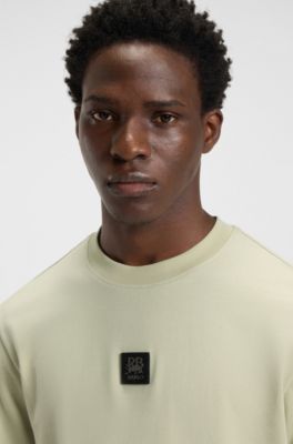 Camiseta HUGO&nbsp;x&nbsp;RB con parche de logo de toro, Beige claro