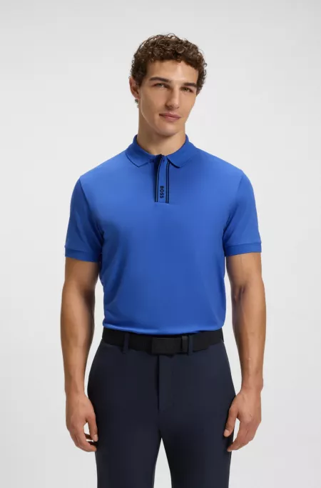Paddy polo shirt with logo placket