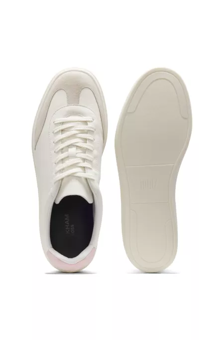 BOSS BY BECKHAM sneakers in leather and suede
