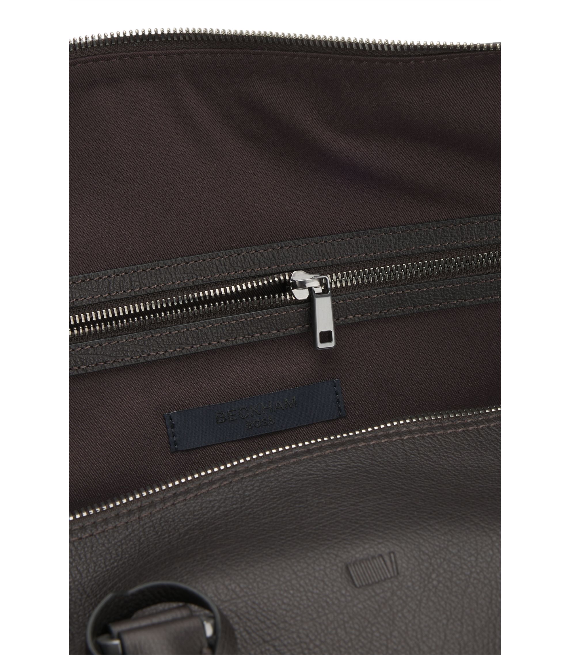 非売品　BECKHAM x BOSS トートバッグ BOSS - BECKHAM x BOSS holdall in grained leather - Dark Brown