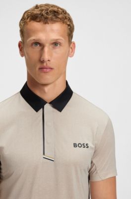 Paddy polo shirt quick-dry stretch jersey