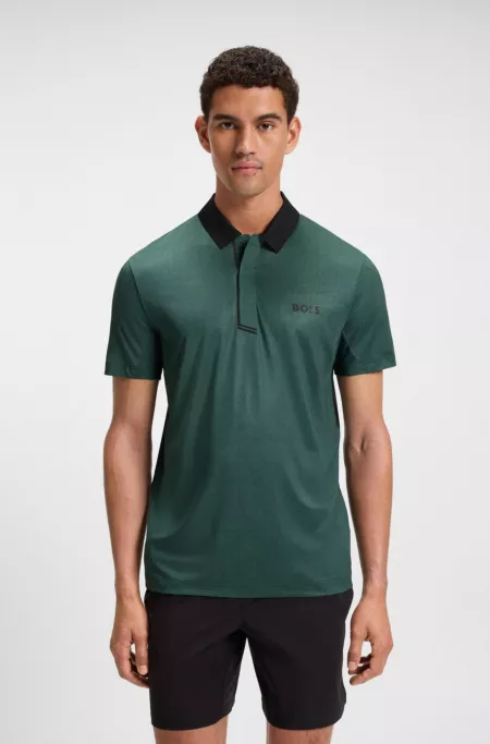 Paddy polo shirt in quick-dry stretch jersey
