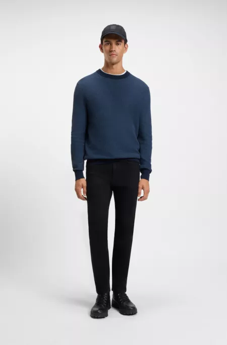 Delaware blue slim-fit jeans in comfort-stretch denim