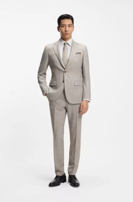 Derby shoes in burnished leather