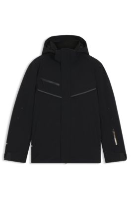 BOSS Ski water-repellent jacket, Black