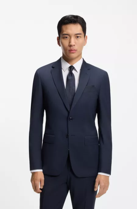 Jacquard-dot tie in a silk blend