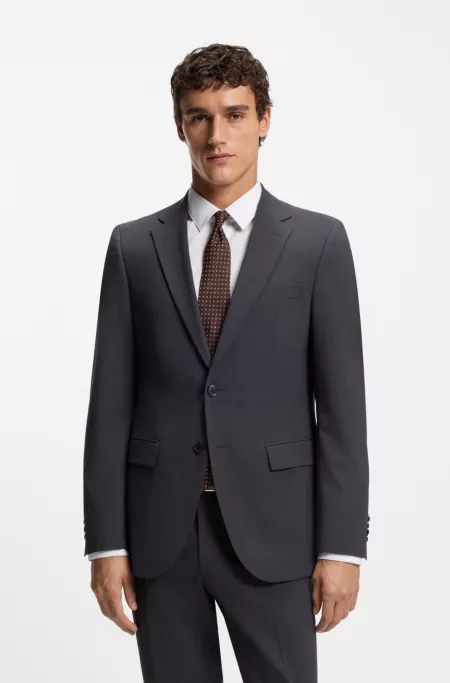 Micro-pattern tie in silk