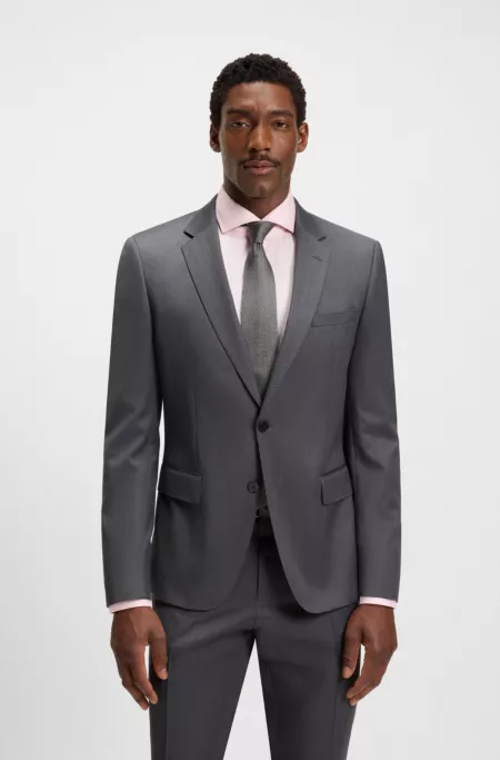 Micro-pattern tie in silk