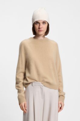 Jersey BOSS&nbsp;x&nbsp;Steiff de cashmere y lana virgen, Beige claro