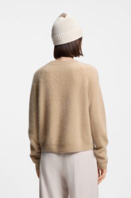 Jersey BOSS&nbsp;x&nbsp;Steiff de cashmere y lana virgen, Beige claro