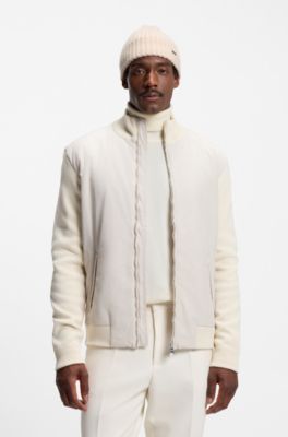 Bonnet c&ocirc;tel&eacute; en cachemire, Beige clair