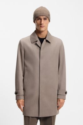 Gorro de punto de canal&eacute; en cashmere, Beige claro