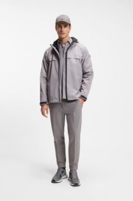Three-in-one jacket with detachable inner, Light Grey