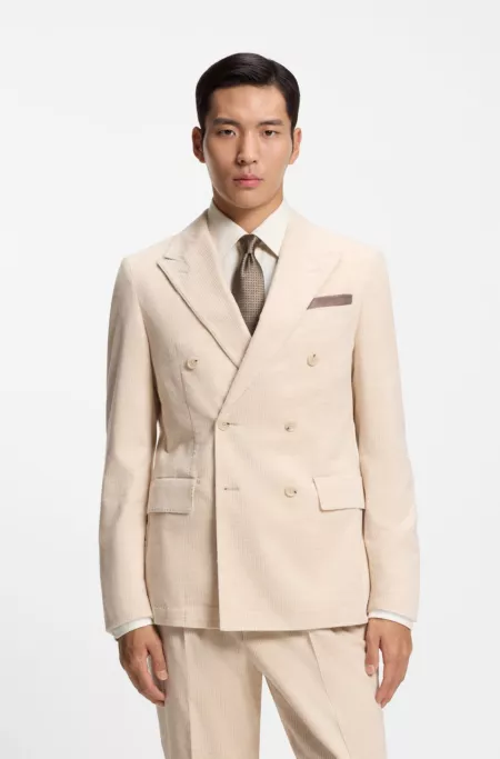 Silk-jacquard tie made in Italy