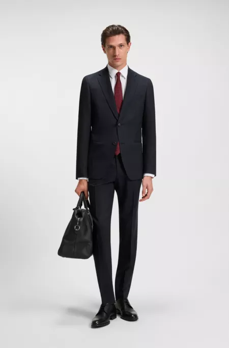 Exclusive Blue slim suits | HUGO BOSS