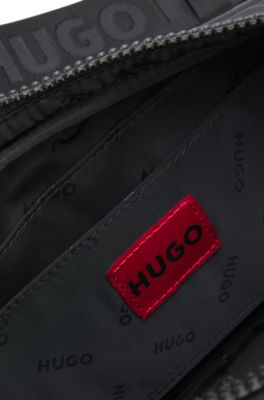 Ri&ntilde;onera con parche de logo en 3D, Negro