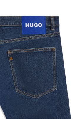 Blue skinny-fit jeans in stretch denim, Blue