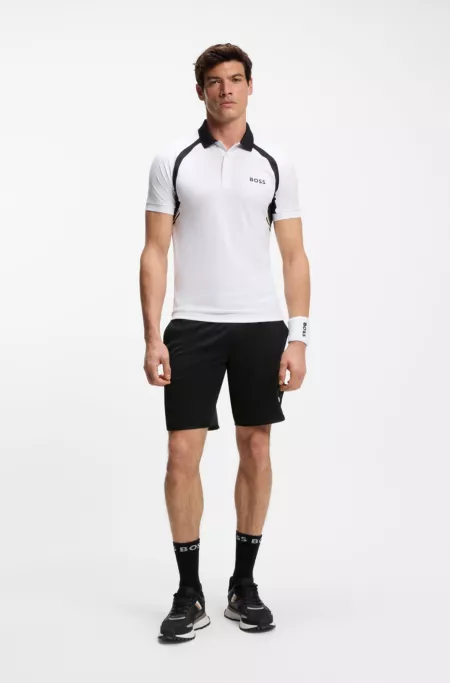 Stretch shorts in quick-dry fabric