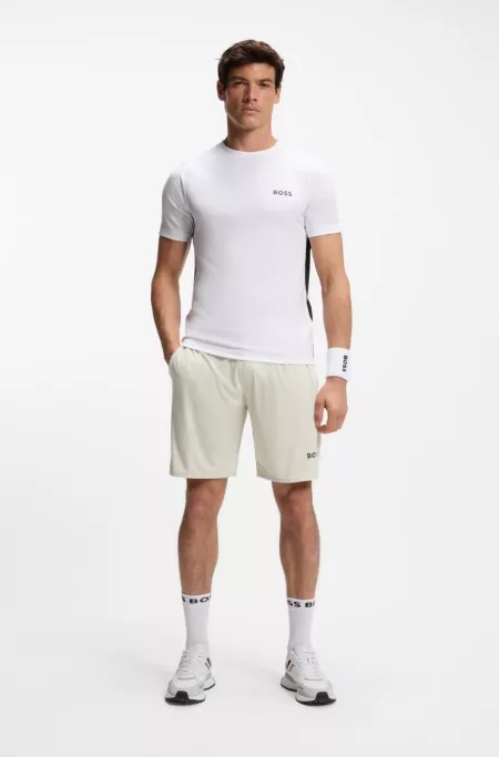 Stretch shorts in quick-dry fabric