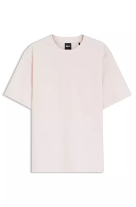 Relaxed-fit T-shirt in mercerized cotton