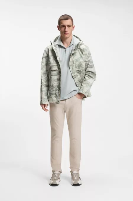 Delaware trousers in stretch-cotton canvas