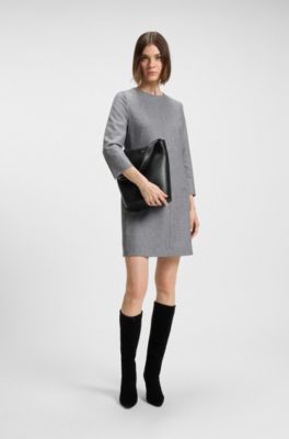 Saca con colgante de monograma Double&nbsp;B, Negro