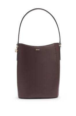 Bucket bag with Double B monogram charm, Light Purple