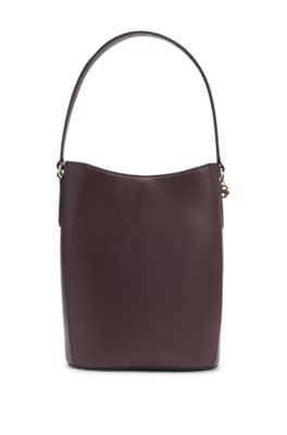 Sac seau avec breloque &agrave; monogramme Double&nbsp;B, Violet clair