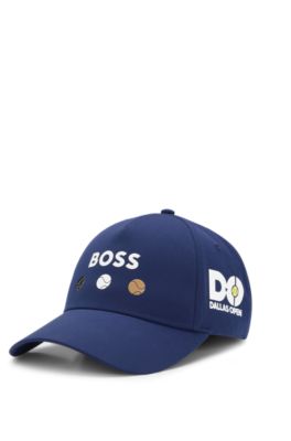 Logo-detailed cap in stretch nylon, Light Beige