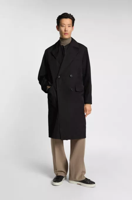 THE CHANGE water-repellent coat with detachable vest