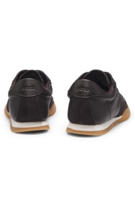 Deportivas de piel y ante, Marr&oacute;n oscuro