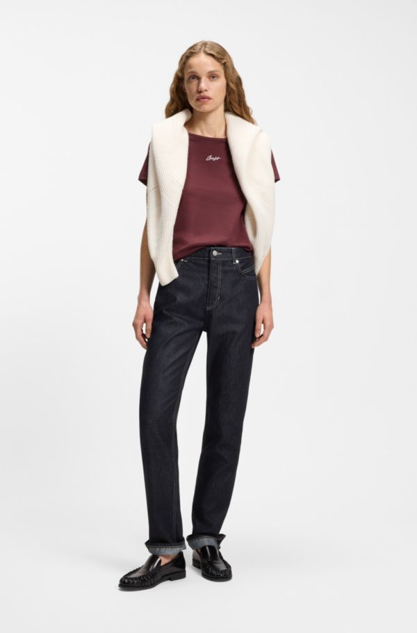 Regular-fit jeans with slim leg - image 2