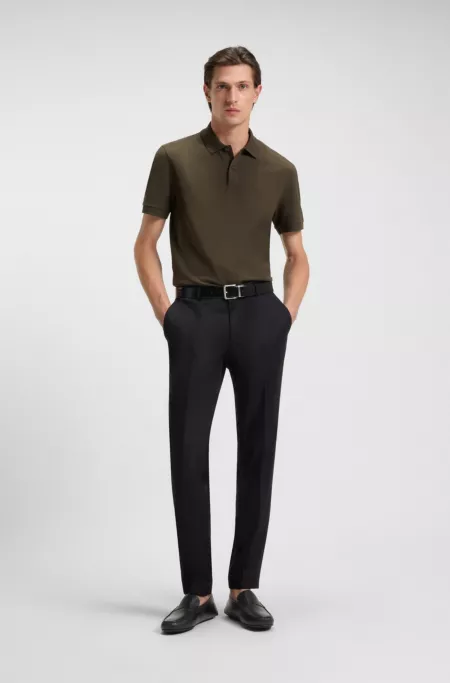 Printed-leather moccasins with driver sole