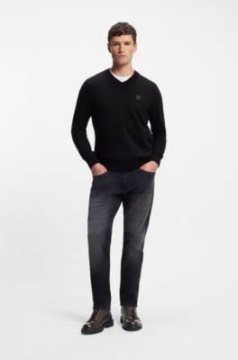 Bottines en cuir avec doublure en fourrure synth&eacute;tique, Marron fonc&eacute;