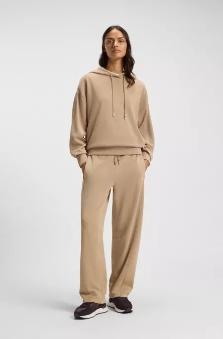 Trainers in pony-hair leather and suede